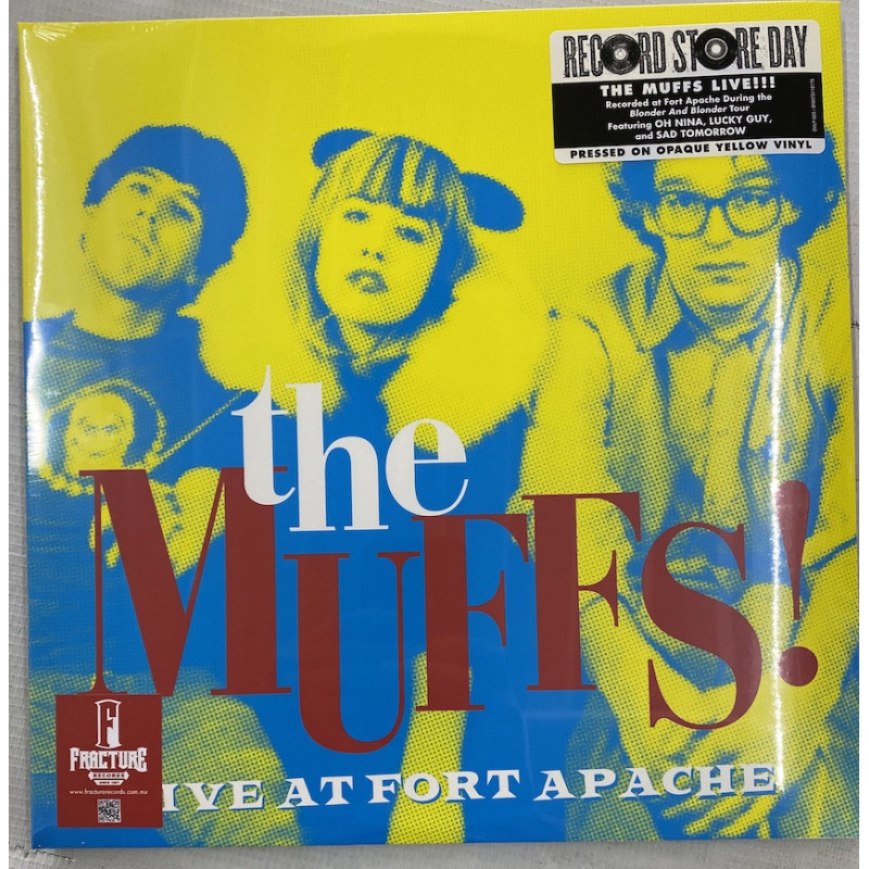 THE MUFFS - LIVE AT FORT APACHE VINYL OPAQUE YELLOW RSD 2026 810075116175