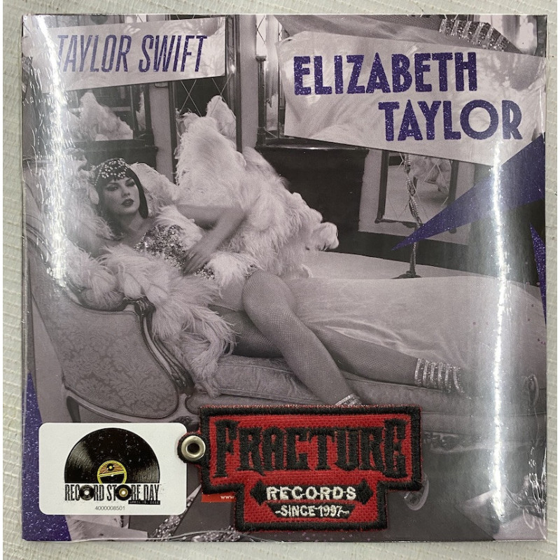 TAYLOR SWIFT - ELIZABETH TAYLOR  VINYL CRY MY EYES VIOLET GLITTER 7INCH RSD 2026 199957257114