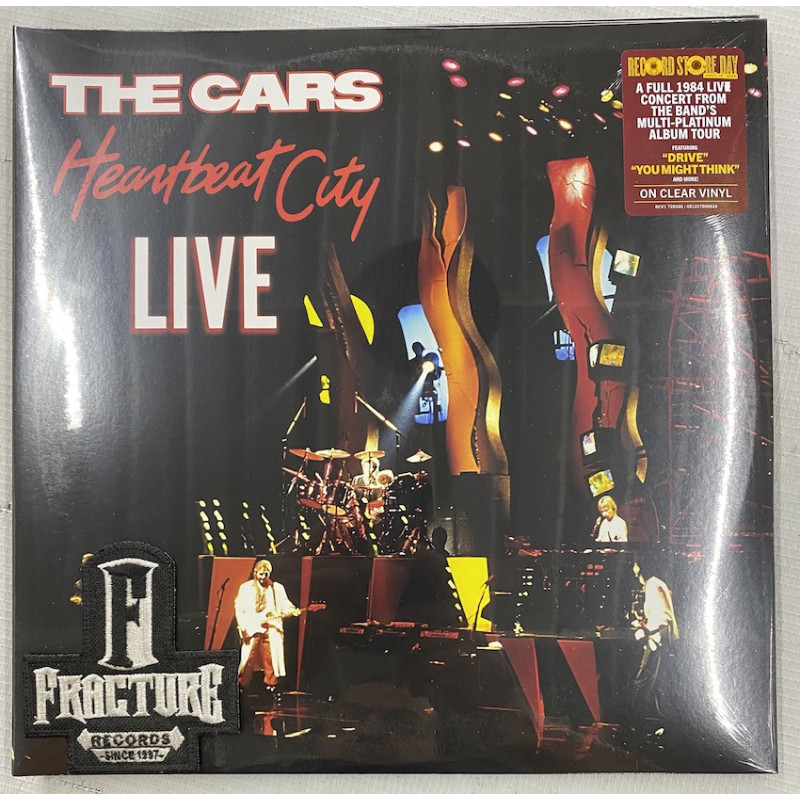 THE CARS - HEARTBEAT CITY LIVE VINYL CLEAR RSD 2026 081227808624