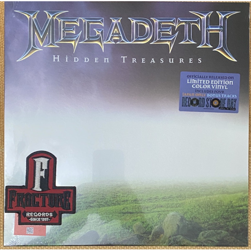 MEGADETH - HIDDEN TREASURES VINYL COLOR RSD 2026 199957236546