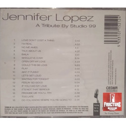 JENNIFER LOPEZ A TRIBUTE BY STUDIO 99 CD
