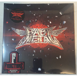 BABYMETAL ‎– BABYMETAL VINYL RED & BLACK SPLATTER  711297411201