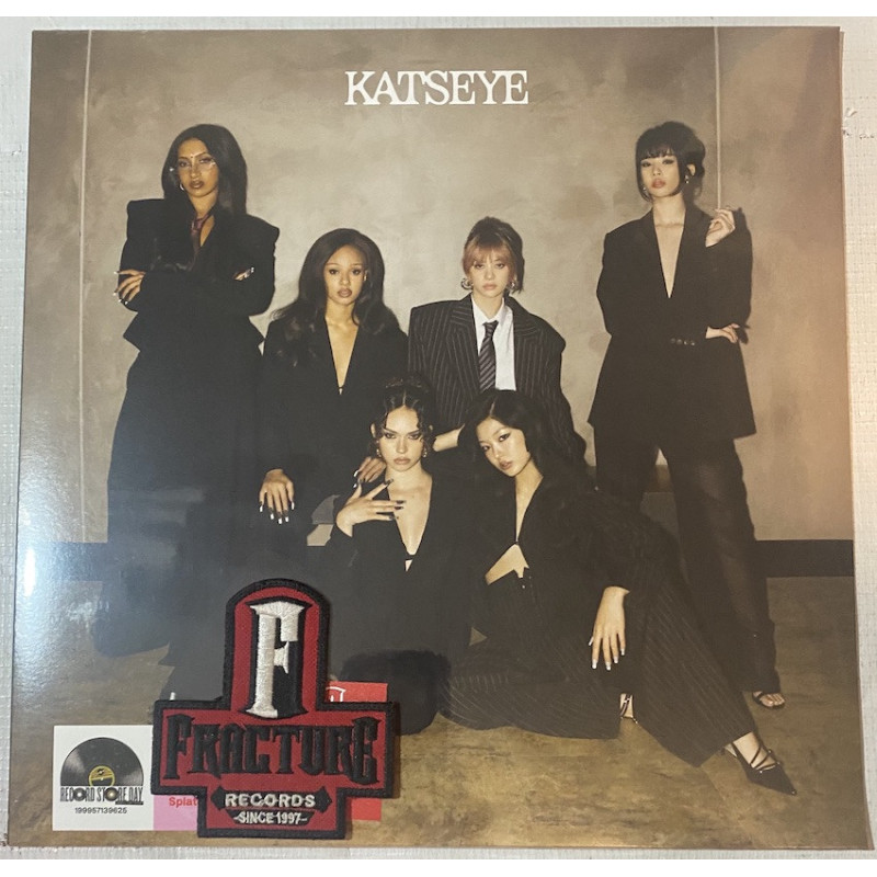 KATSEYE – TOUCH / GABRIELA VINYL SINGLE  RED + PINK REVERSIBLE SPLATTER RSD 2026 199957139625