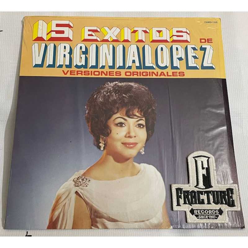 VIRGINIA LOPEZ – 15 EXITOS DE VIRGINIA LOPEZ VERSIONES ORIGINALES VINYL CAMS-1226