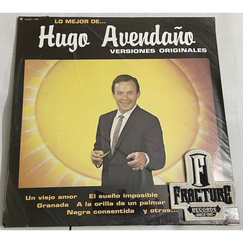 HUGO AVENDAÑO – LO MEJOR DE .... VINYL CAMS-1332