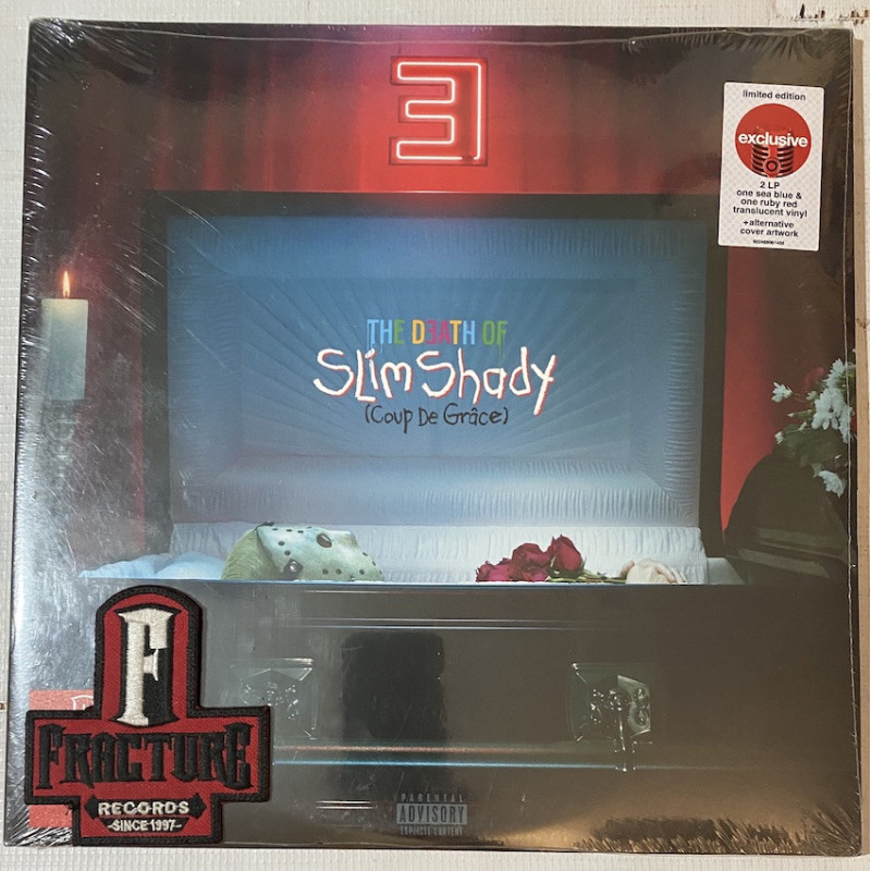 EMINEM – THE DEATH OF SLIM SHADY (COUP DE GRÂCE) VINYL  BLUE/RED 602468081456
