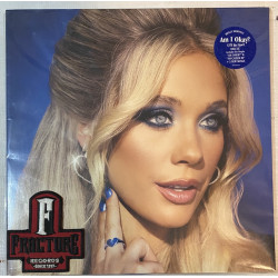 MEGAN MORONEY – AM I OKAY? (I’LL BE FINE) VINYL  BLUE & WHITE TRANSLUCENT MARBLED 198028591713
