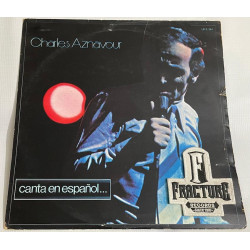CHARLES AZNAVOUR – CANTA EN ESPAÑOL VINYL LPI/E-344