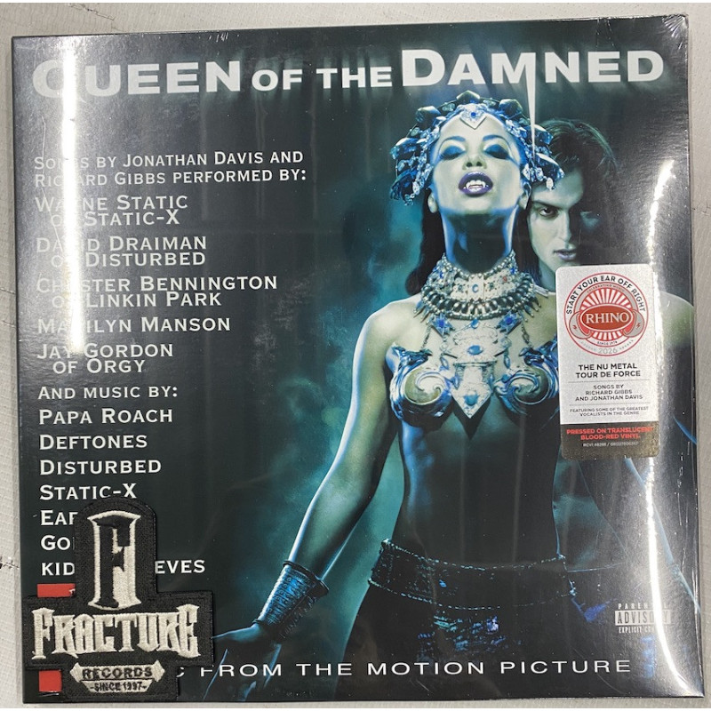 QUEEN OF THE DAMNED - SOUNDTRACK VINYL RED TRANSLUCENT