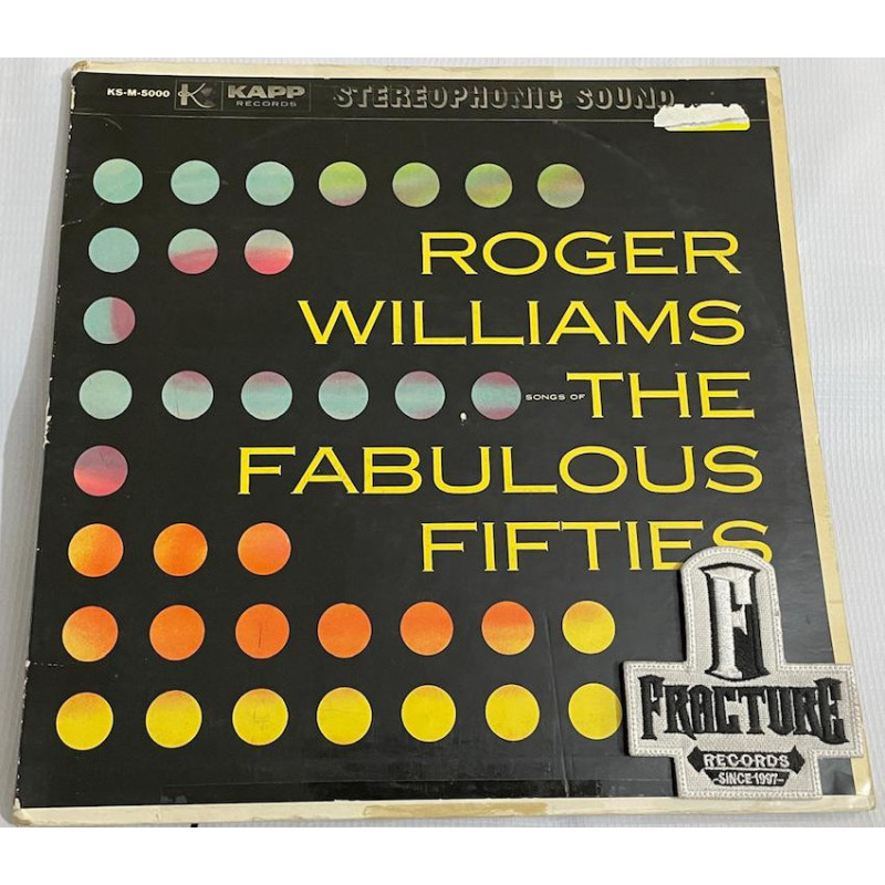 ROGER WILLIAMS – SONGS OF THE FABULOUS FIFTIES VINYL KS-M-5000