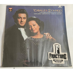 CABALLÉ & DOMINGO – ARIAS & DUETS FROM AIDA / DON CARLO / MANON LESCAUT / MEFISTOFELE VINYL SAM-8648