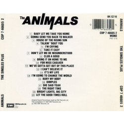 THE ANIMALS-THE SINGLES PLUS CD