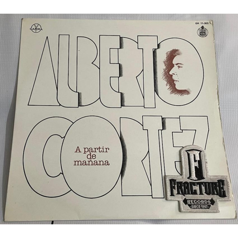 ALBERTO CORTEZ – A PARTIR DE MAÑANA VINYL GH 11-363