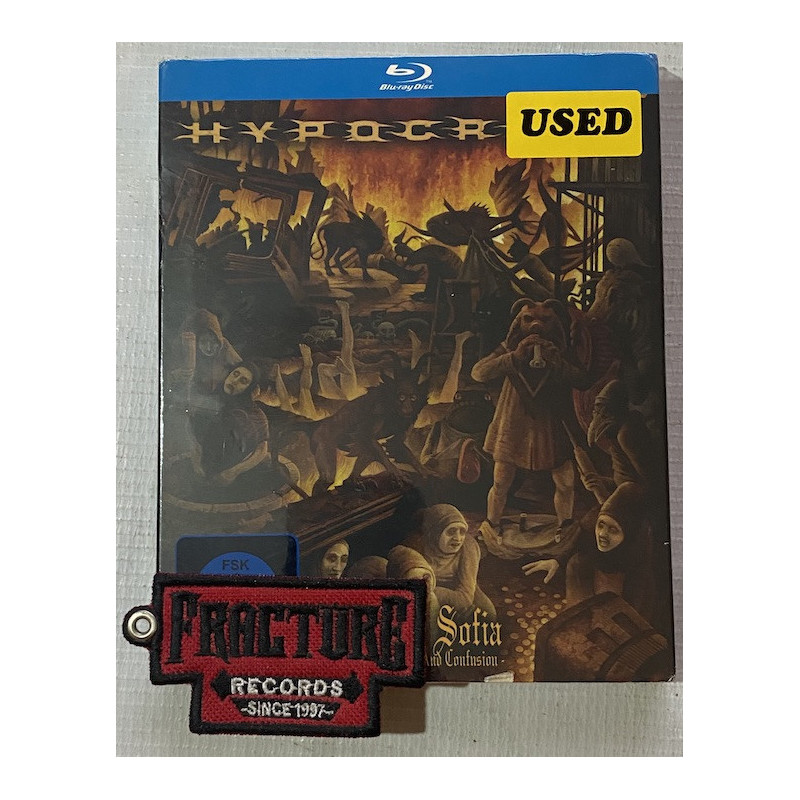 HYPOCRISY – HELL OVER SOFIA (20 YEARS OF CHAOS AND CONFUSION) CD/ BLU RAY 727361256081