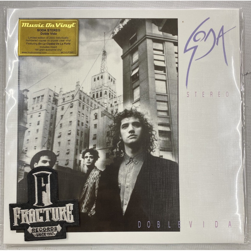 SODA STEREO – DOBLE VIDA VINYL CLEAR 8719262041820