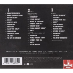 PANTERA ‎– COWBOYS FROM HELL 3CD BOX SET 081227980191