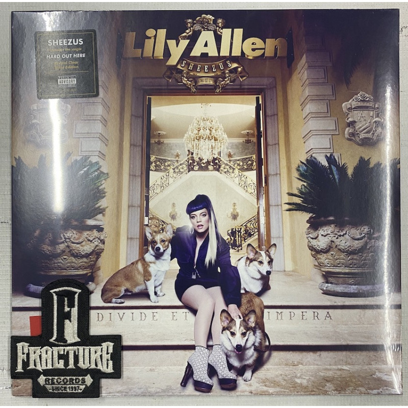 LILY ALLEN – SHEEZUS VINYL CRYSTAL CLEAR 5026854320090