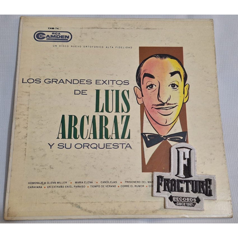 LUIS ARCARAZ Y SU ORQUESTA – LOS GRANDES EXITOS DE LUIS ARACARAZ Y SU ORQUESTA VINYL CAM-74