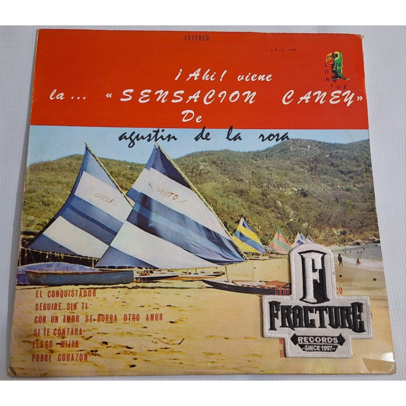 SENSACIÓN CANEY DE AGUSTIN DE LA ROSA – ¡AHI! VIENE LA... VINYL LP-L-169