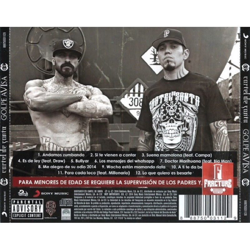 CARTEL DE SANTA – GOLPE AVISA CD