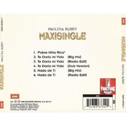PAULINA RUBIO – MAXISINGLE CD