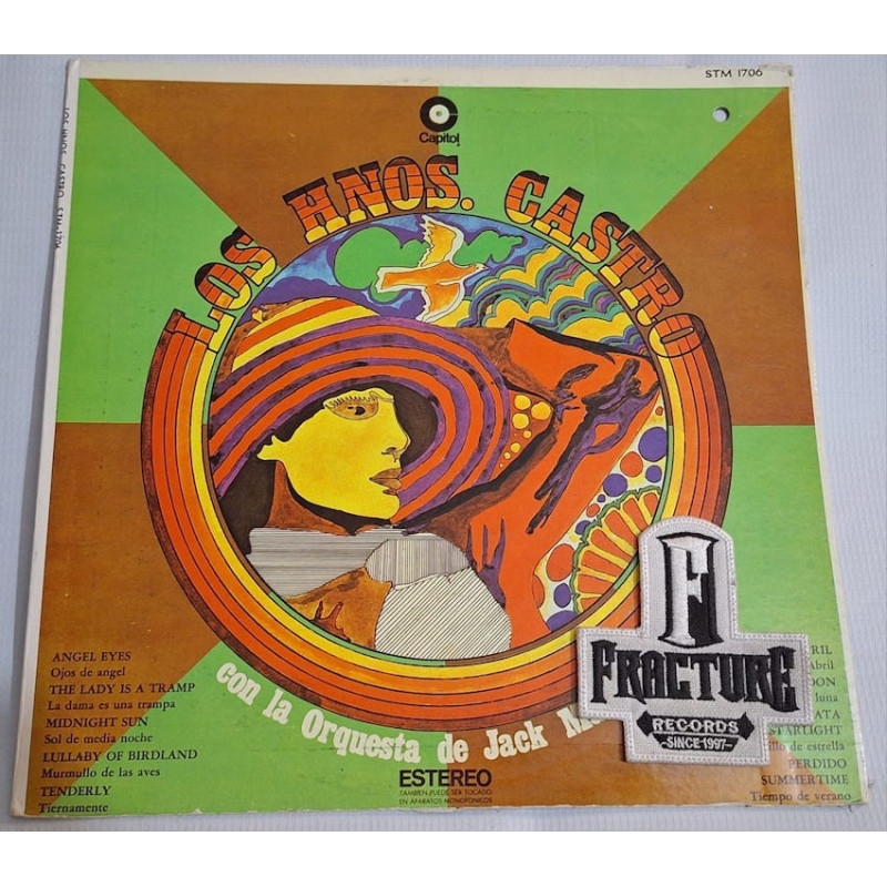 LOS HERMANOS CASTRO CON LA ORQUESTA DE JACK MARSHALL VINYL STM-1706