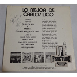 CARLOS LICO – LO MEJOR DE CARLOS LICO VOL. 1 VINYL