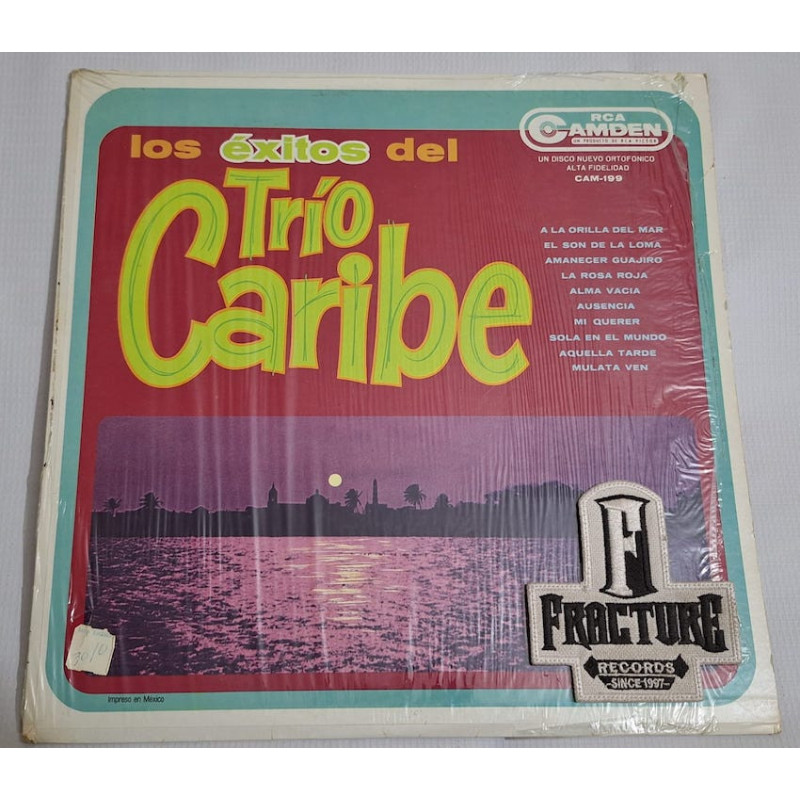 TRIO CARIBE Y LA TROMPETA DE MANOLO – LOS EXITOS DEL TRIO CARIBE VINYL CAM-199