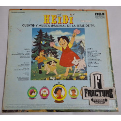 HEIDI – HEIDI. CUENTO Y MÚSICA ORIGINAL DE LA SERIE DE TV VINYL