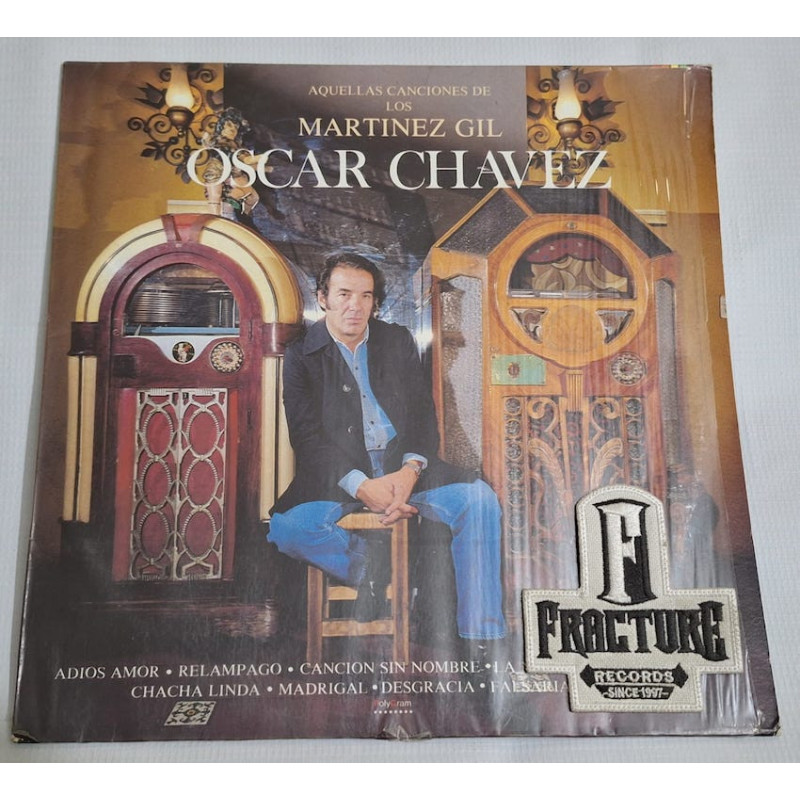 OSCAR CHÁVEZ – AQUELLAS CANCIONES DE LOS MARTINEZ GIL VINYL LPRN-16582