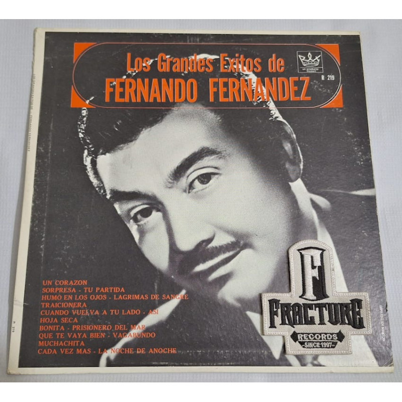 FERNANDO FERNANDEZ – LOS GRANDES EXITOS DE FERNANDO FERNANDEZ VINYL R-219