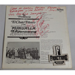 EL CHATO FRANCO Y SU RONDALLA MEXICANA - TU PRESENCIA VINYL