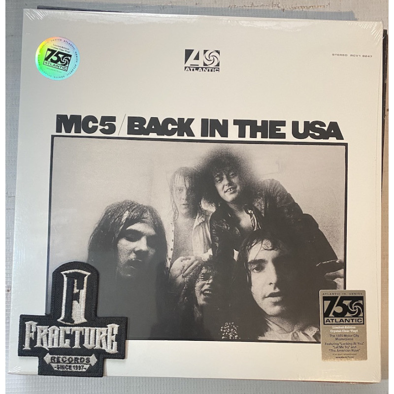 MC5 – BACK IN THE USA VINYL CLEAR 603497840397