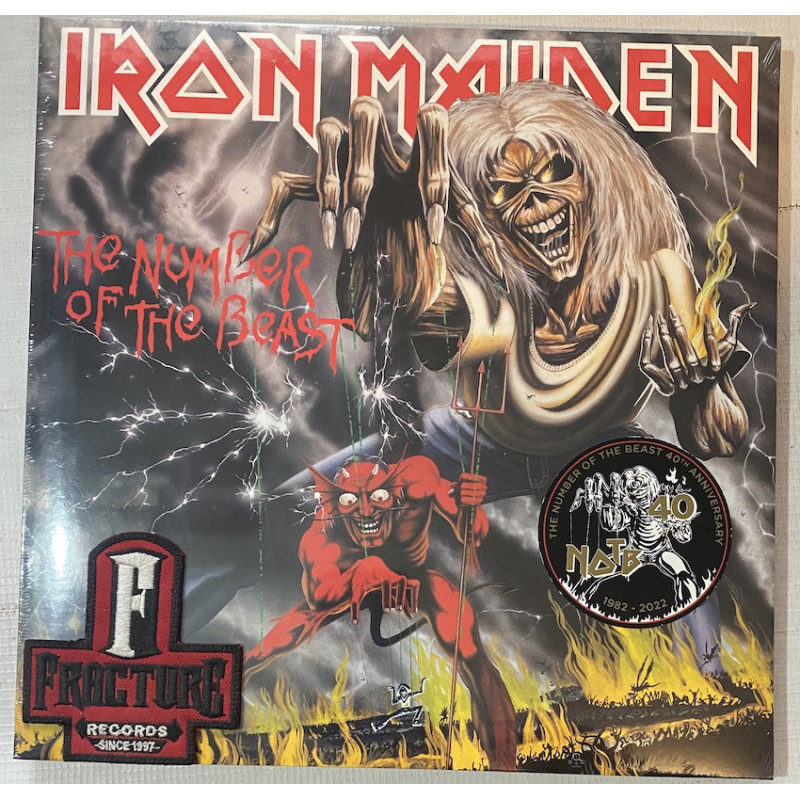IRON MAIDEN – THE NUMBER OF THE BEAST VINYL 825646252404