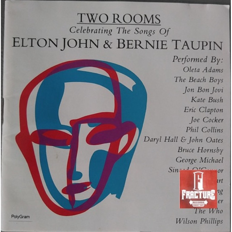 TWO ROOMS CELEBRATING THE SONGS OF ELTON JOHN & BERNIE TAUPIN CD 7509967212561