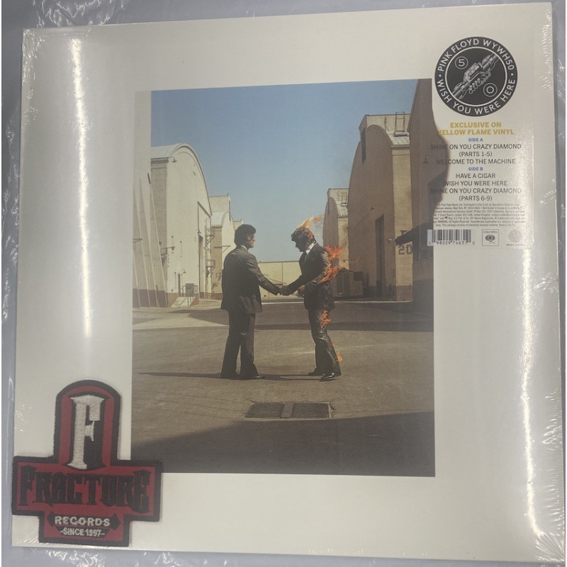 PINK FLOYD – WISH YOU WERE HERE YELLOW FLAME, 50TH ANNIVERSARY 198029746310