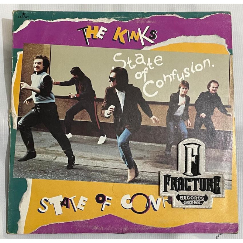 THE KINKS – STATE OF CONFUSION,ESTADO DE CONFUSION VINYL LAE-542