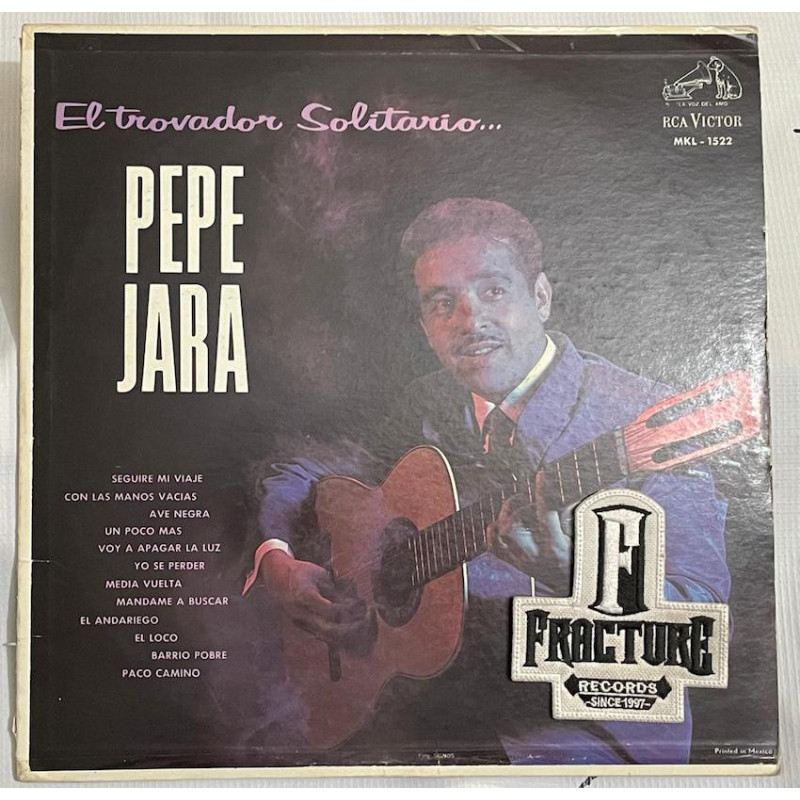 PEPE JARA – EL TROVADOR SOLITARIO ... VINYL MKL-1522