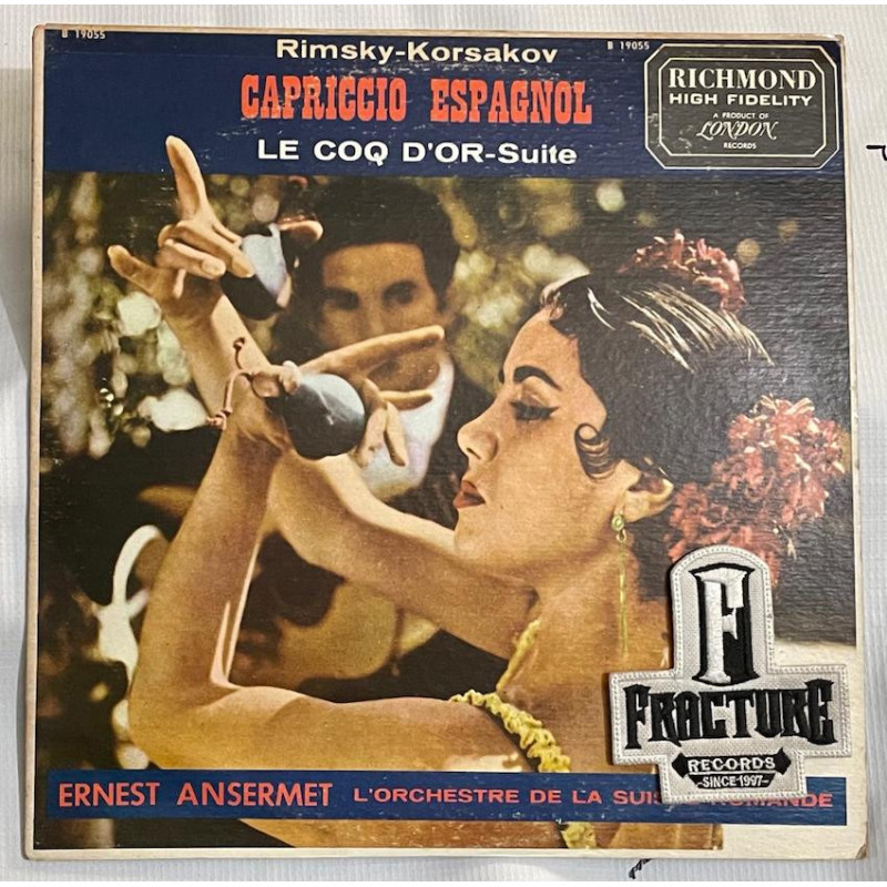 L'ORCHESTRE DE LA SUISSE ROMANDE, ERNEST ANSERMET – RIMSKY-KORSAKOV LE COQ D'OR SUITE VINYL B-19055