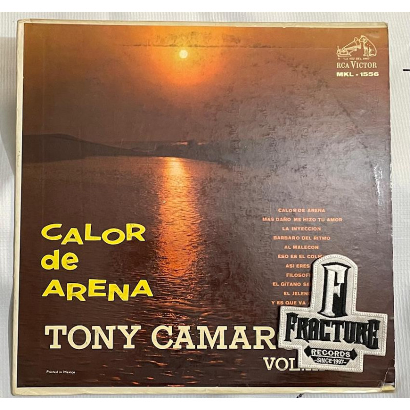 TONY CAMARGO, ORQUESTA DE RAFAEL DE PAZ – CALOR DE ARENA VOL. III VINYL MKL-1556