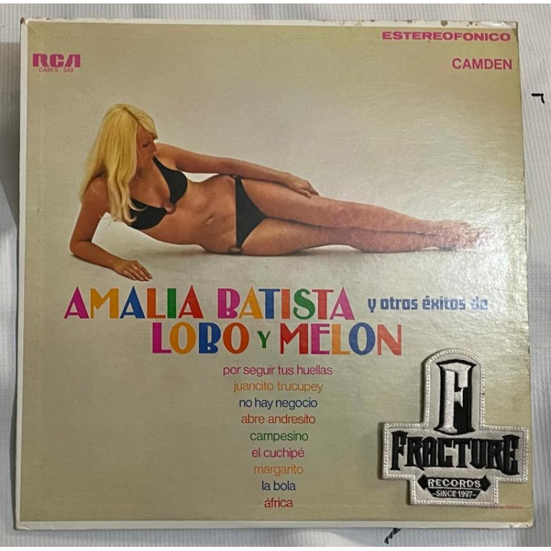 LOBO Y MELON – AMALIA BATISTA Y OTROS ÉXITOS DE LOBO Y MELÓN VINYL CAM/S-549