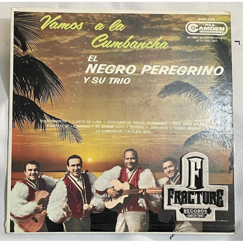 EL NEGRO PEREGRINO Y SU TRÍO – VAMOS A LA CUMBANCHA VINYL CAM-235