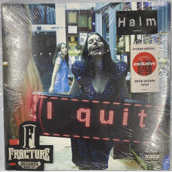 HAIM  – I QUIT VINYL DEEP PURPLE 198029092615