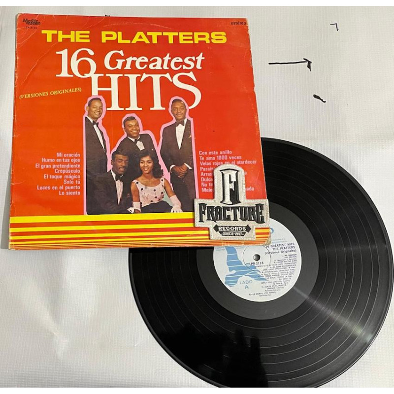 THE PLATTERS – 16 GREATEST HITS VINYL LPR-2118