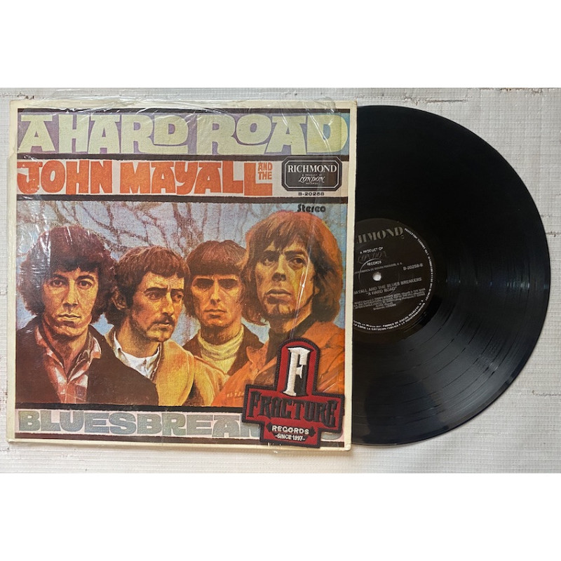 JOHN MAYALL'S BLUESBREAKERS – A HARD ROAD VINYL B-20258