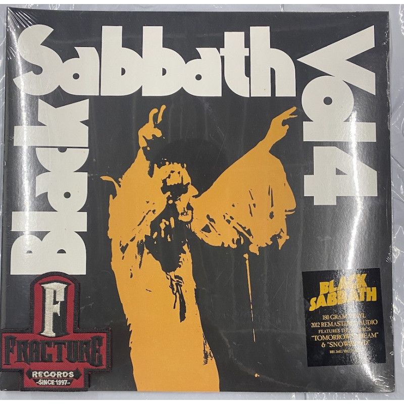 BLACK SABBATH – BLACK SABBATH VOL 4 VINYL 081227946609