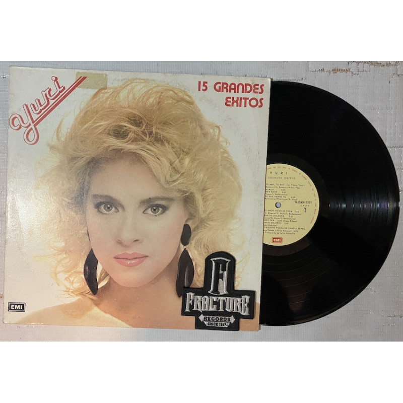 YURI  ‎– 15 GRANDES ÉXITOS VINYL SLEMN-1301