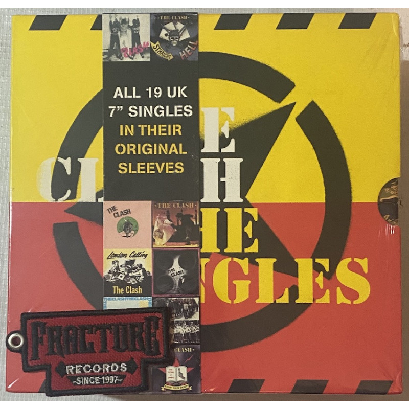 THE CLASH – THE SINGLES VINYL 7 INCH BOX SET