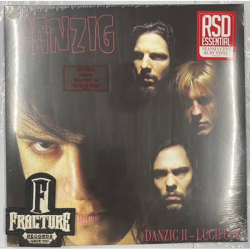 DANZIG – DANZIG II - LUCIFUGE VINYL RED TRANSLUCENT 199957300520
