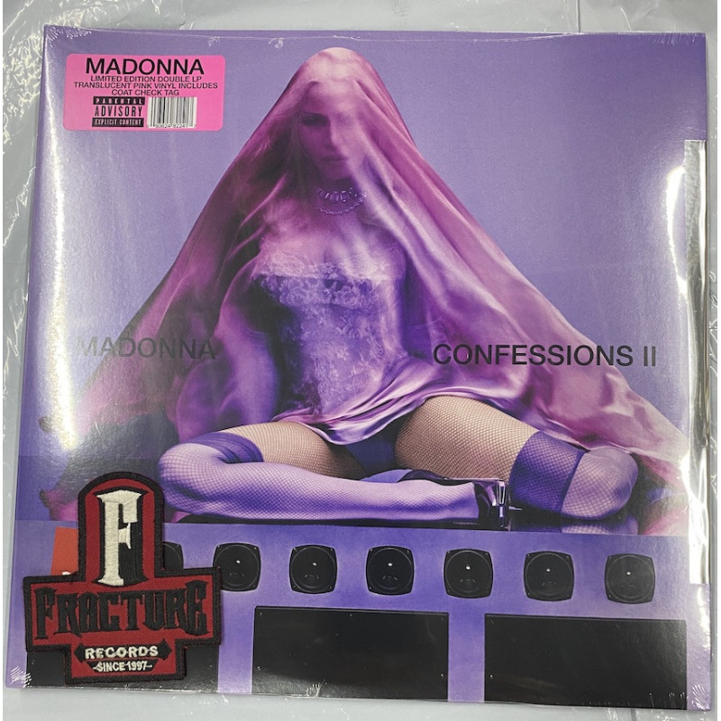 MADONNA – CONFESSIONS II VINYL PINK TRANSLUCENT 093624822417